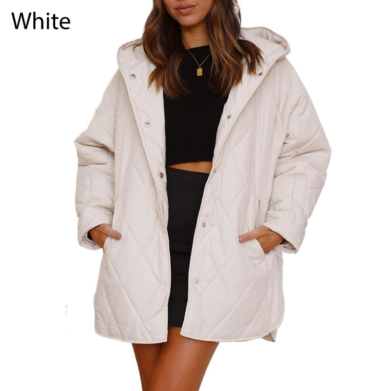 ❄️Winter Specials❄️Trendy Lightweight Hooded Quilted Jacket