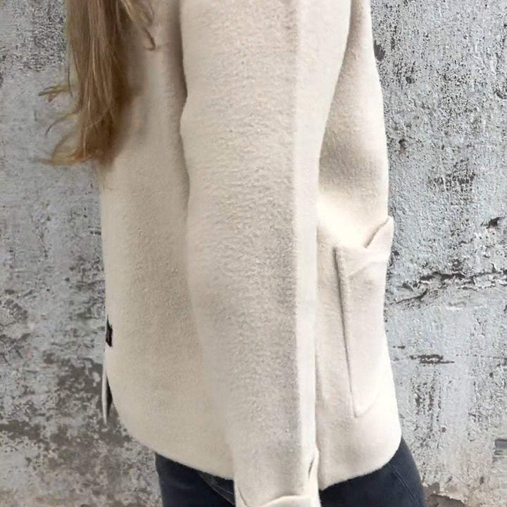 ❄️Winter Specials❄️Women's Knitted Zipper Coat With Pockets