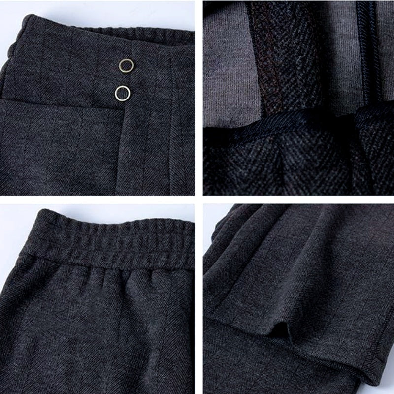 ❄️Winter Specials❄️Women's Thickened Casual Slightly Flared Straight Pants