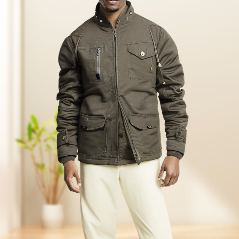 ❄️Winter Specials❄️Men’s Winter Cargo Jacket with Hood