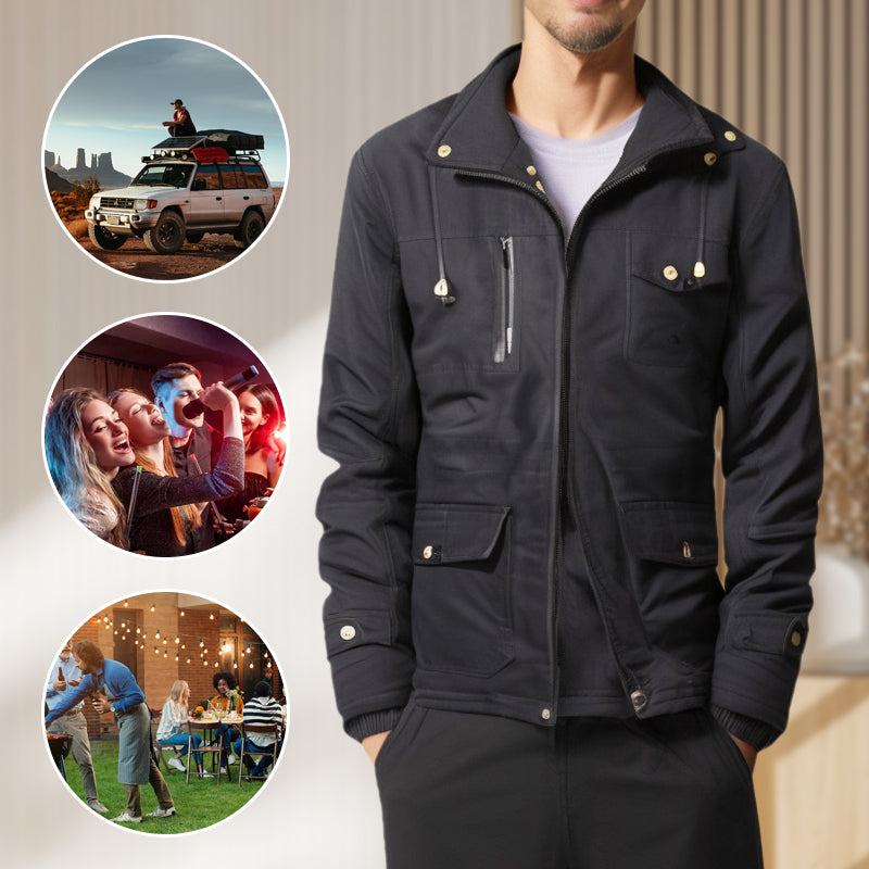 ❄️Winter Specials❄️Men’s Winter Cargo Jacket with Hood
