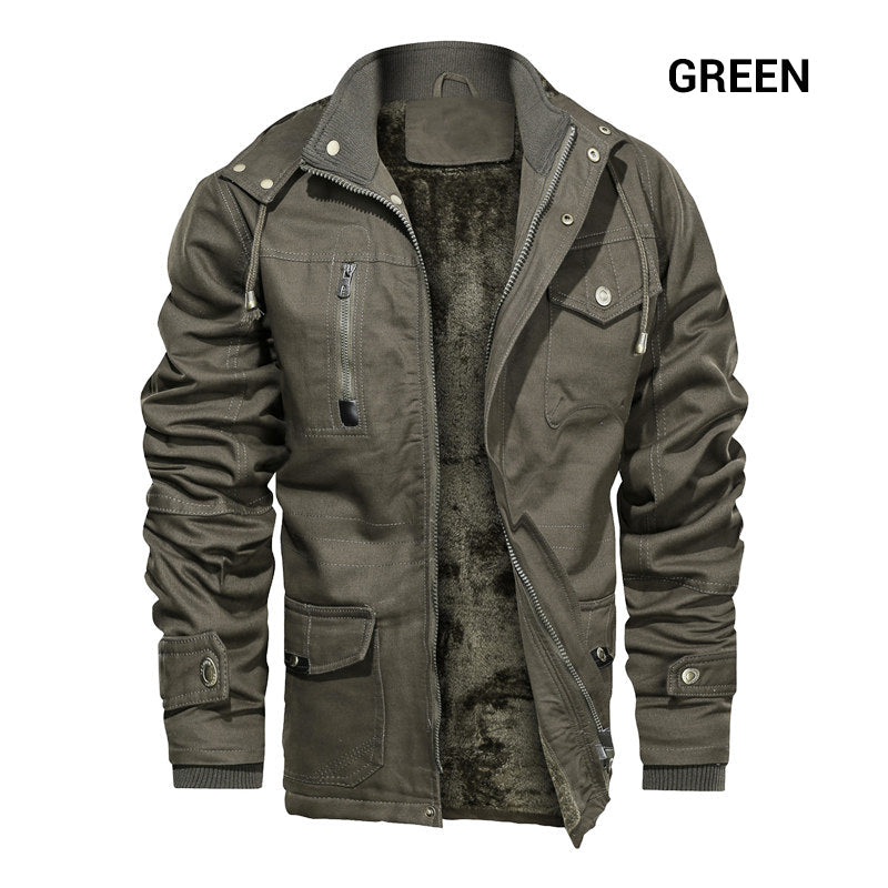 ❄️Winter Specials❄️Men’s Winter Cargo Jacket with Hood