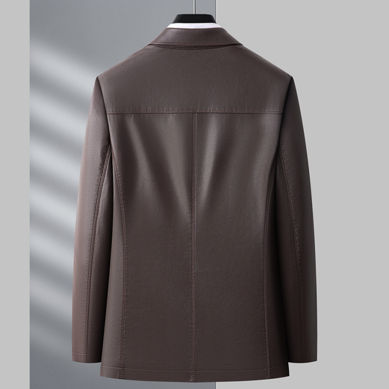 ❄️Winter-Specials❄️Men's Warm Lined Leather Jacket