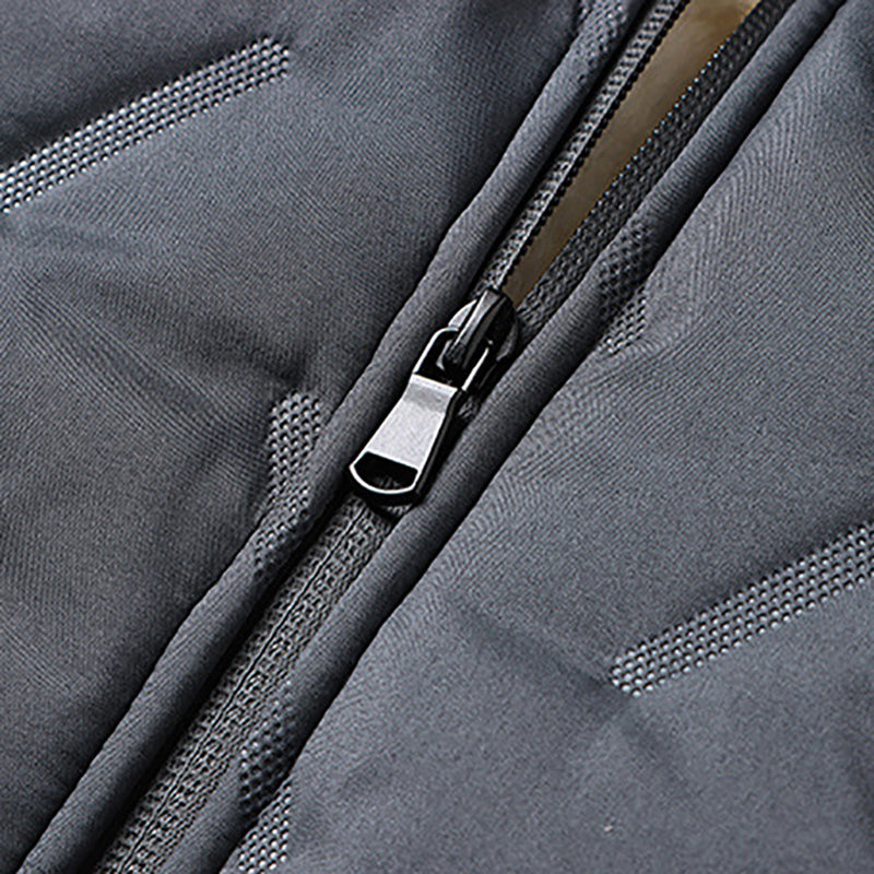 ❄️Winter-Specials❄️Men's Quilted Winter Jacket with Faux Fleece Lining