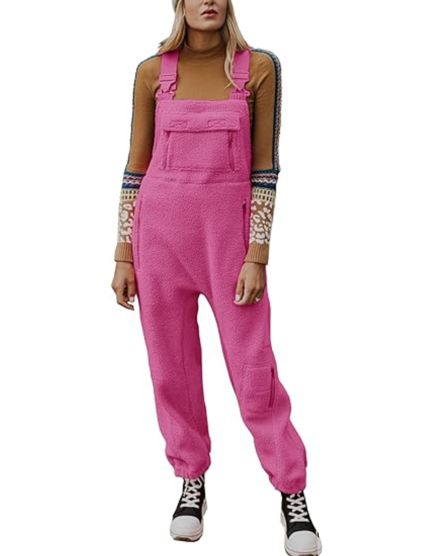 ❄️Winter Specials❄️Women's Warm Overalls Loose Casual Jumpsuits