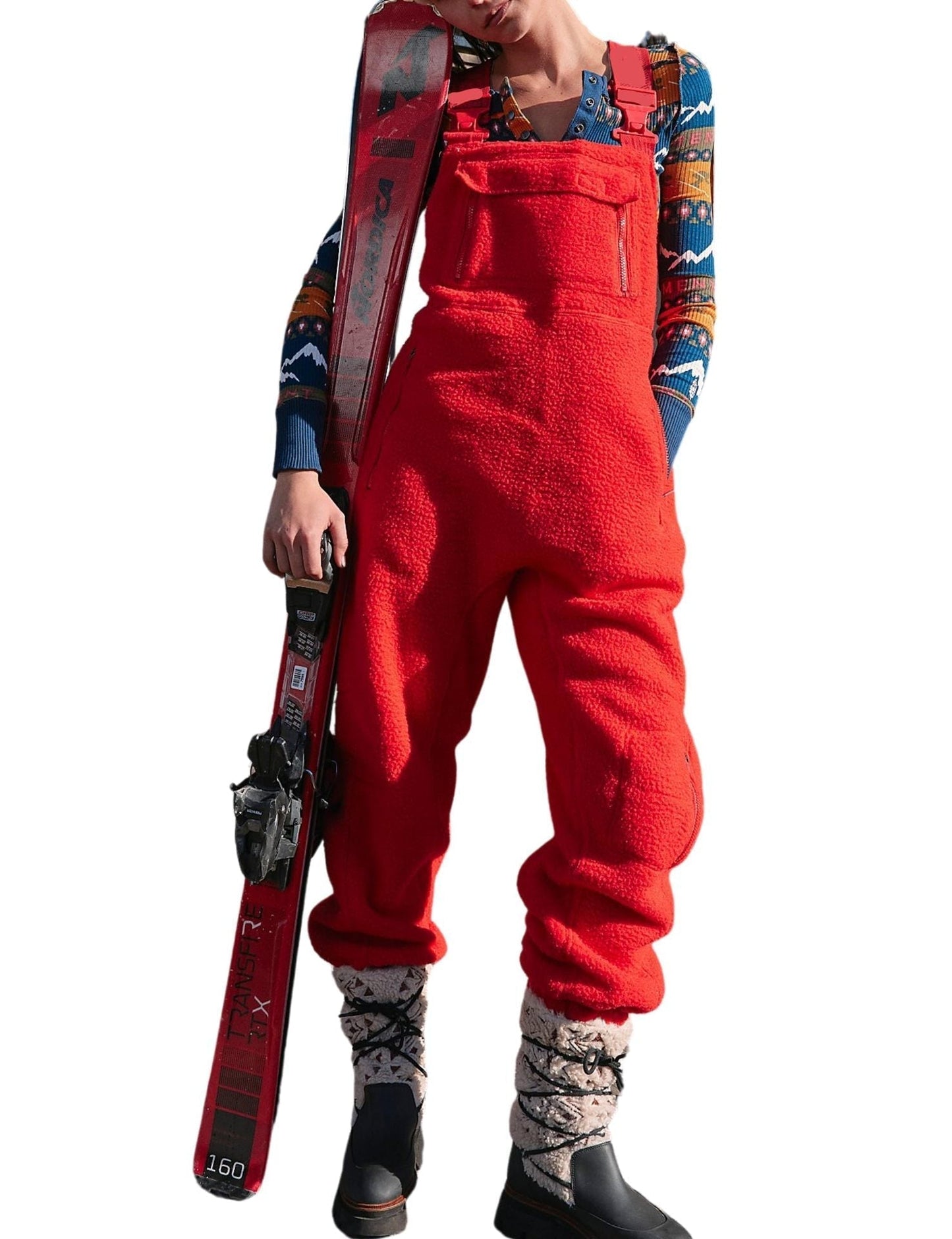 ❄️Winter Specials❄️Women's Warm Overalls Loose Casual Jumpsuits