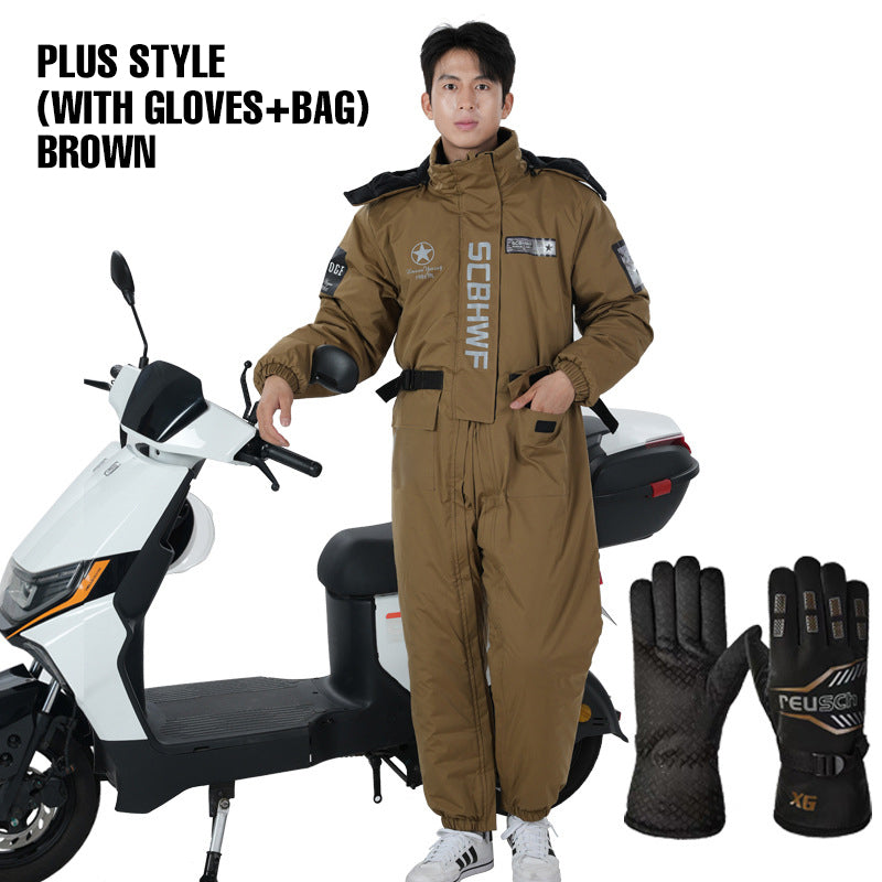 ❄️Winter Specials❄️Winter Outdoor Riding Insulated Full-Body Suit