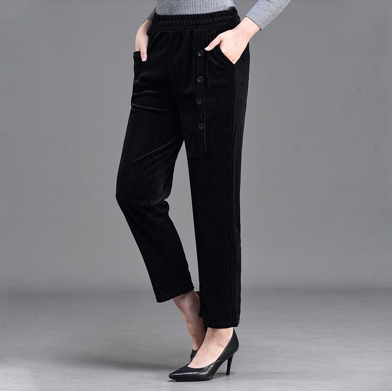 ❄️Winter Specials❄️Women's High Waist Corduroy Warm Pants