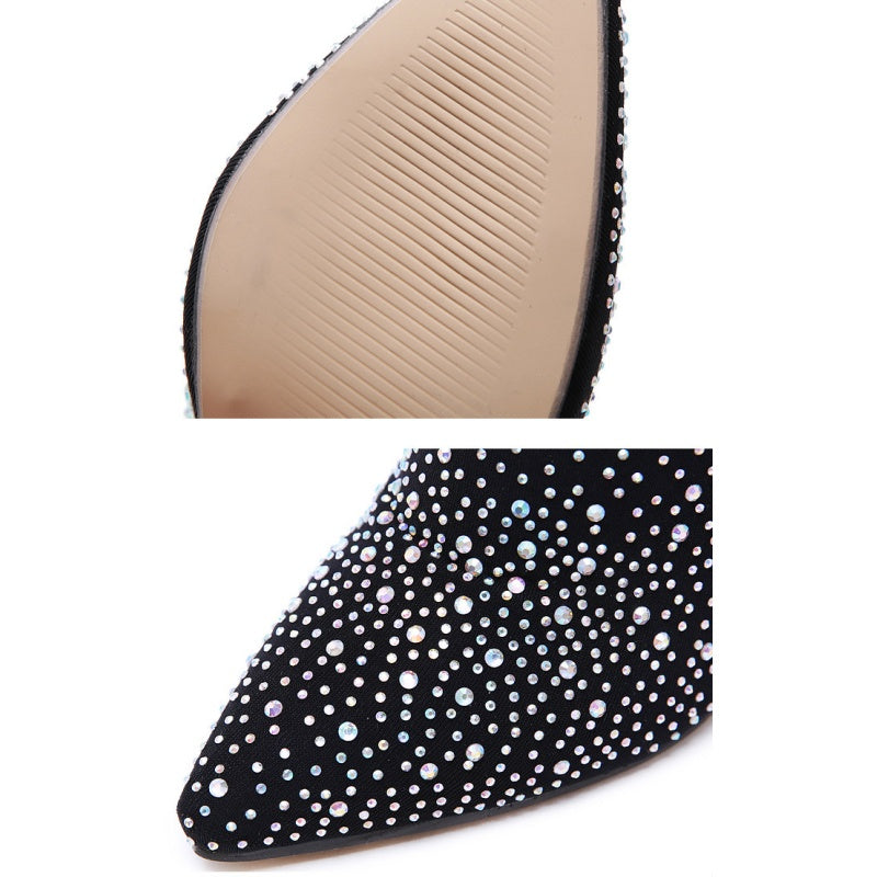 ❄️Winter-Specials❄️Women’s Sparkly Faux Diamonds Over-the-Knee Boots