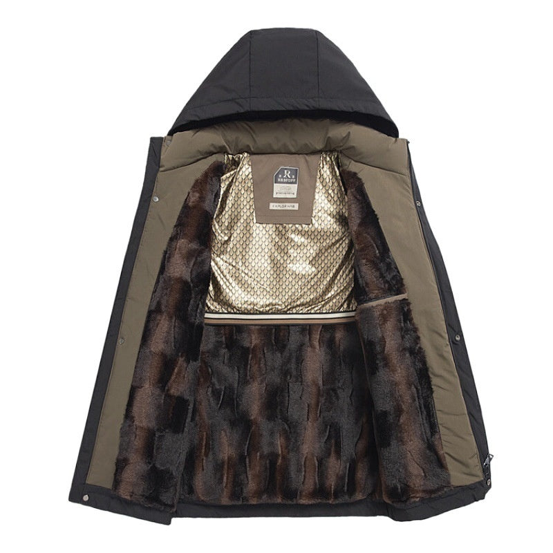 ❄️Winter Specials❄️ Men’s Winter Thermal Thick Hooded Parka Coat