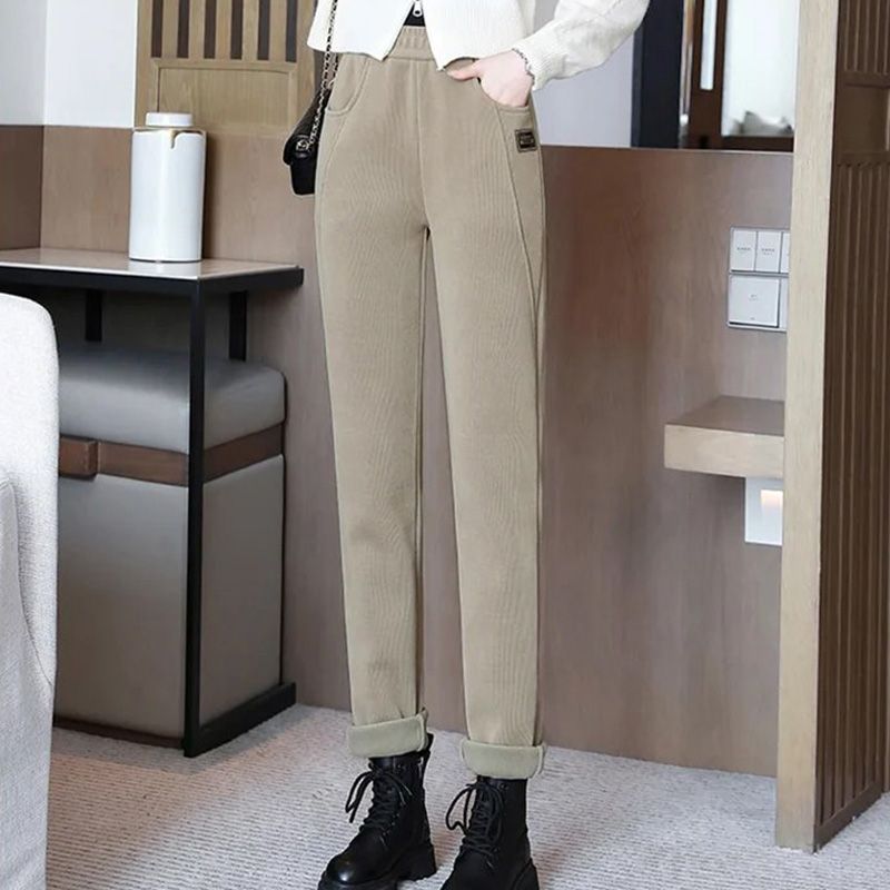🔥2025 HOT SALE🔥 Women's High-waist Warm Fleece-lined Pants