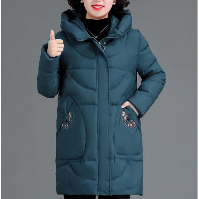 ❄️Winter Specials❄️ Women's Mid-length Hooded Cotton Jacket