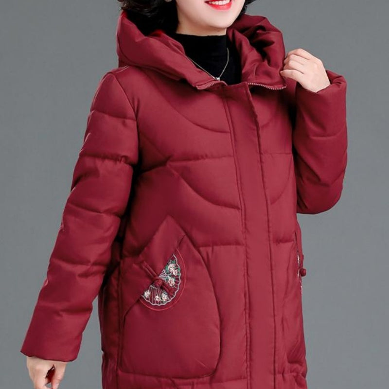 ❄️Winter Specials❄️ Women's Mid-length Hooded Cotton Jacket