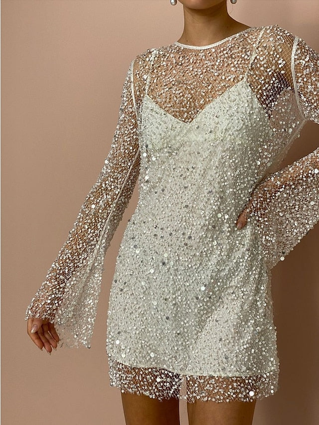 š„2025 Hot Sale - 49% OFFš Women's Two Piece Sexy Sequin Dress