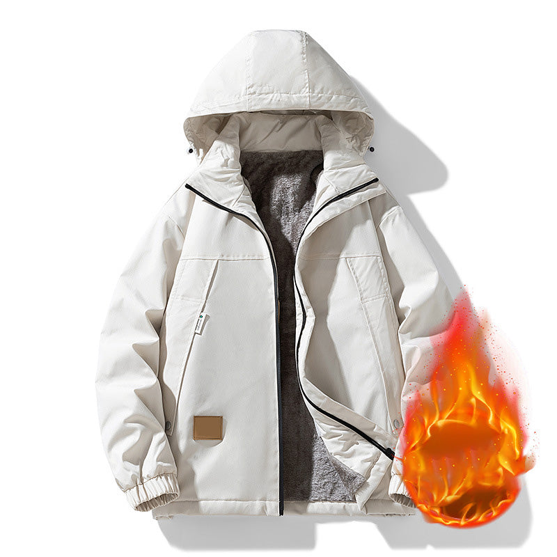 ❄️Winter Specials❄️ Men's Casual Warm Zip-Up Hooded Jacket