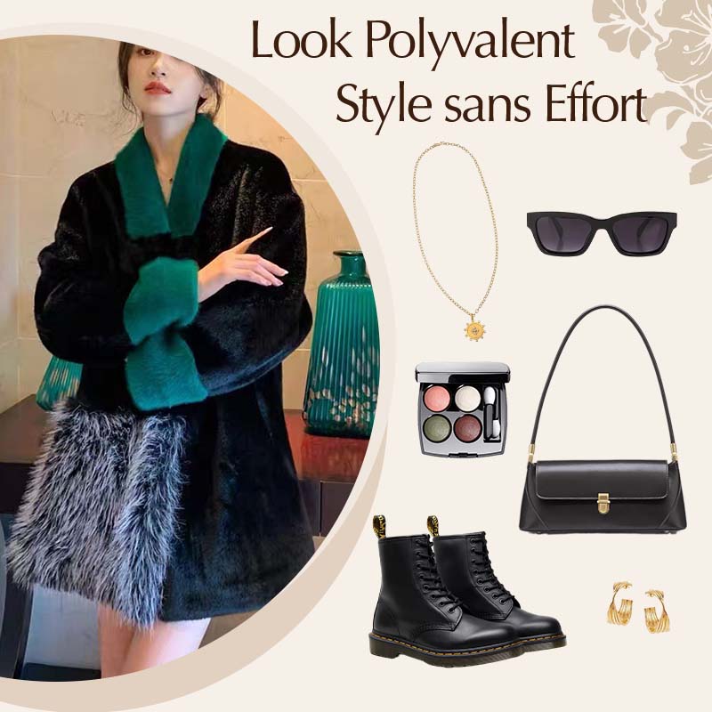 ❄️Winter Specials❄️ Women's Elegant Faux Fur Button-Down Coat