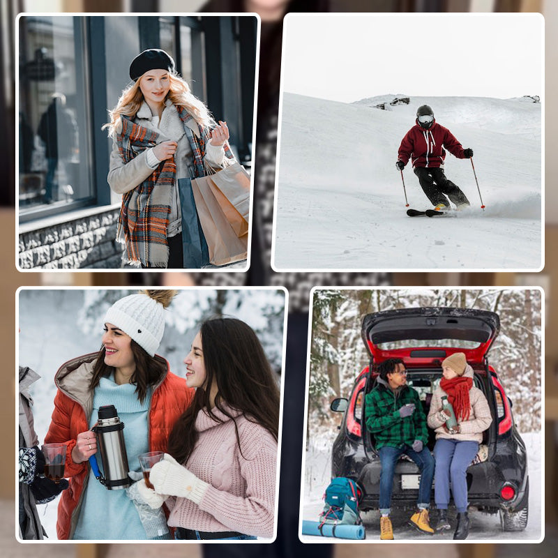 ❄️Winter Specials❄️ Women's Fashion Houndstooth Padded Jacket