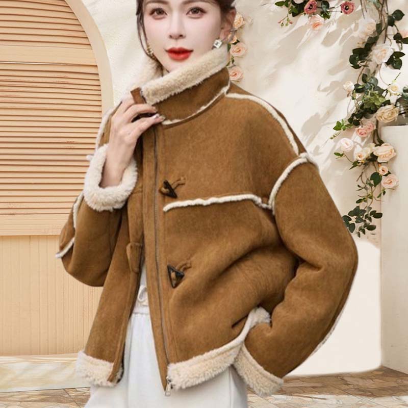❄️Winter Specials❄️ Women's Thickened Warm Lapel Full Zipper Jacket