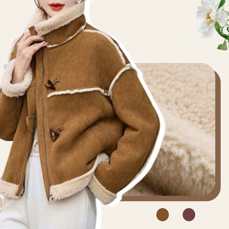 ❄️Winter Specials❄️ Women's Thickened Warm Lapel Full Zipper Jacket