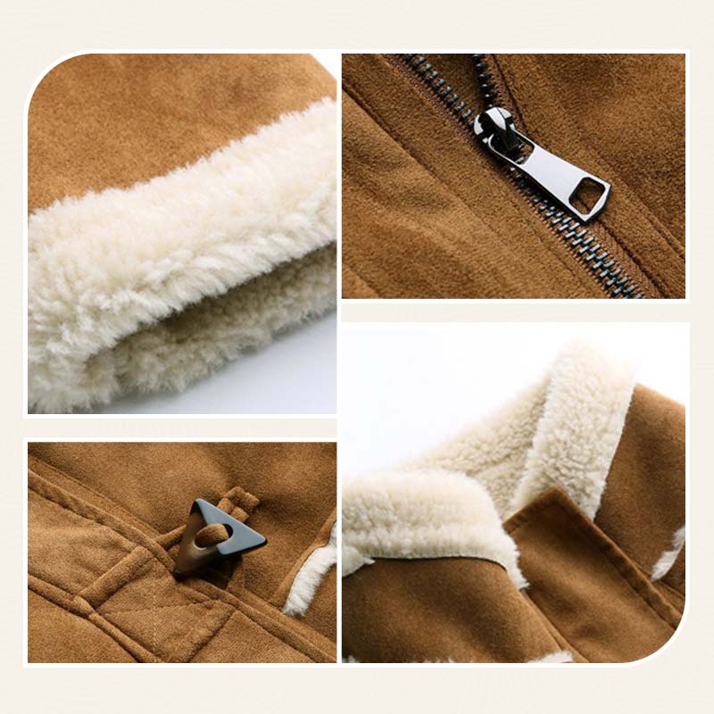 ❄️Winter Specials❄️ Women's Thickened Warm Lapel Full Zipper Jacket