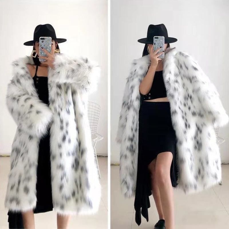 ❄️Winter Specials❄️ Women's Faux Fur Open Front Overcoat