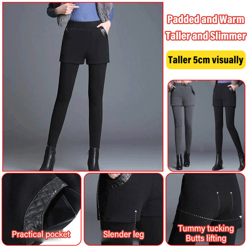 ❄️Winter Specials❄️ Faux Two Piece Curves Body Shaping Pants