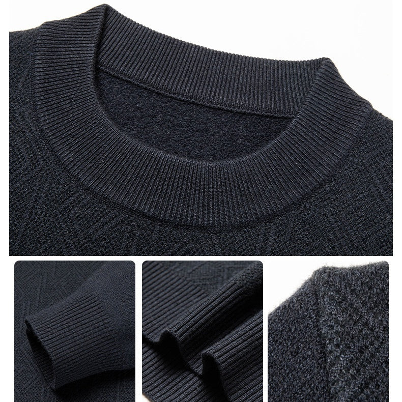 ❄️Winter Specials❄️ Men's Stand Collar Knit Sweater