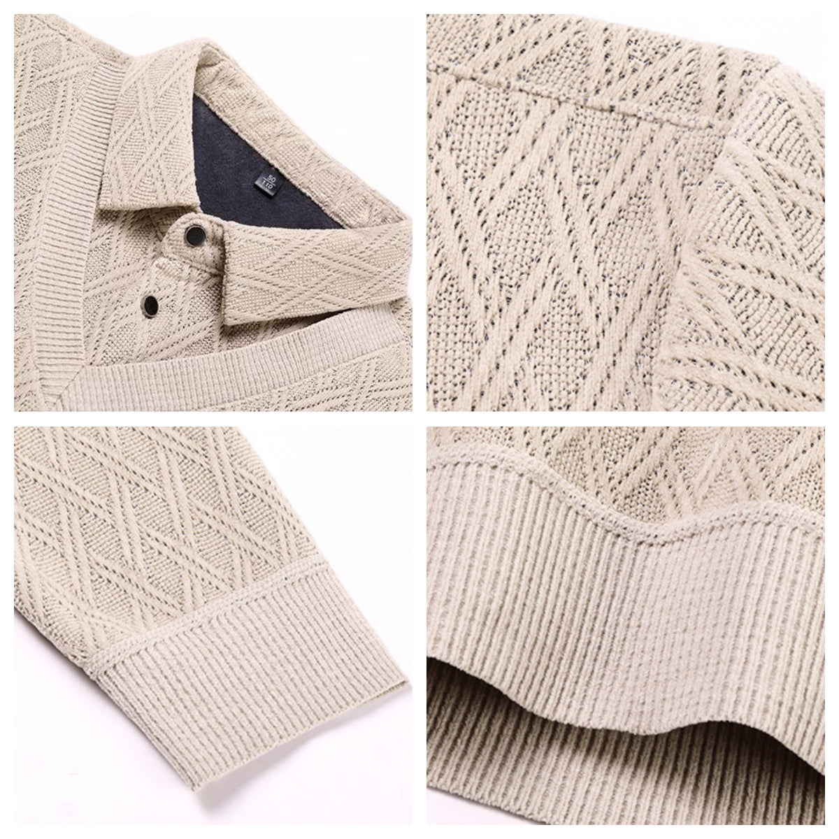 ❄️Winter Specials❄️ Men's Plush-Lined Mock Layered Lapel Shirt