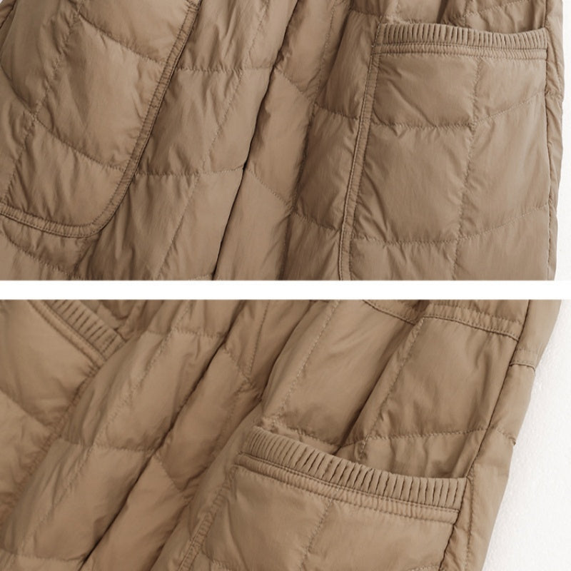 ❄️Winter Specials❄️ Warm Loose Fit Elastic Waist Casual Pants