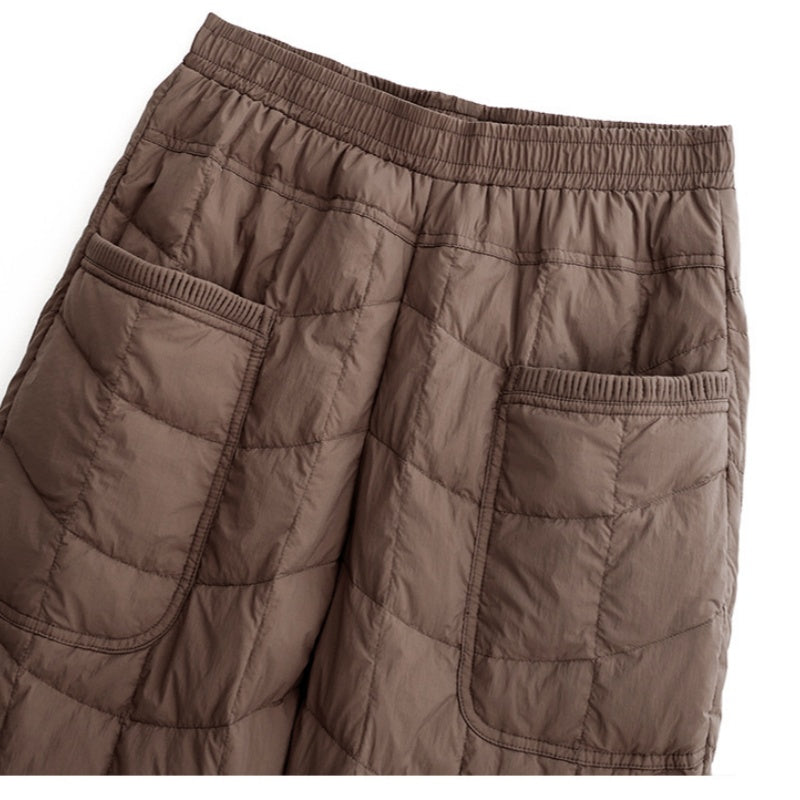 ❄️Winter Specials❄️ Warm Loose Fit Elastic Waist Casual Pants