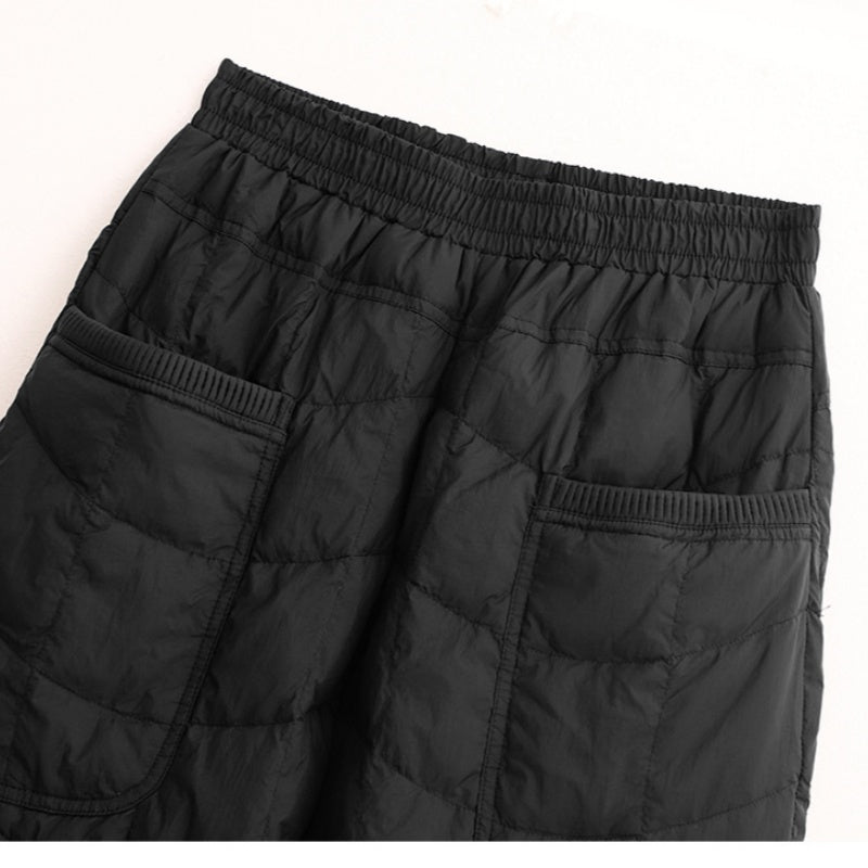 ❄️Winter Specials❄️ Warm Loose Fit Elastic Waist Casual Pants