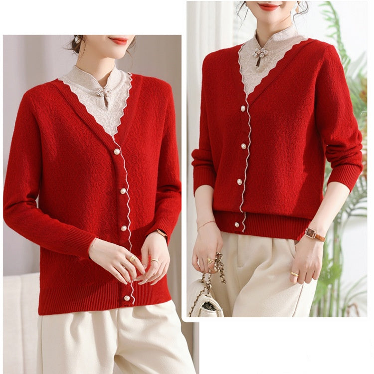 š„2025 HOT SALEš„ Women's Casual Warm Long Sleeve Knit Sweater