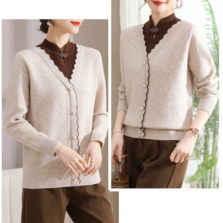 š„2025 HOT SALEš„ Women's Casual Warm Long Sleeve Knit Sweater