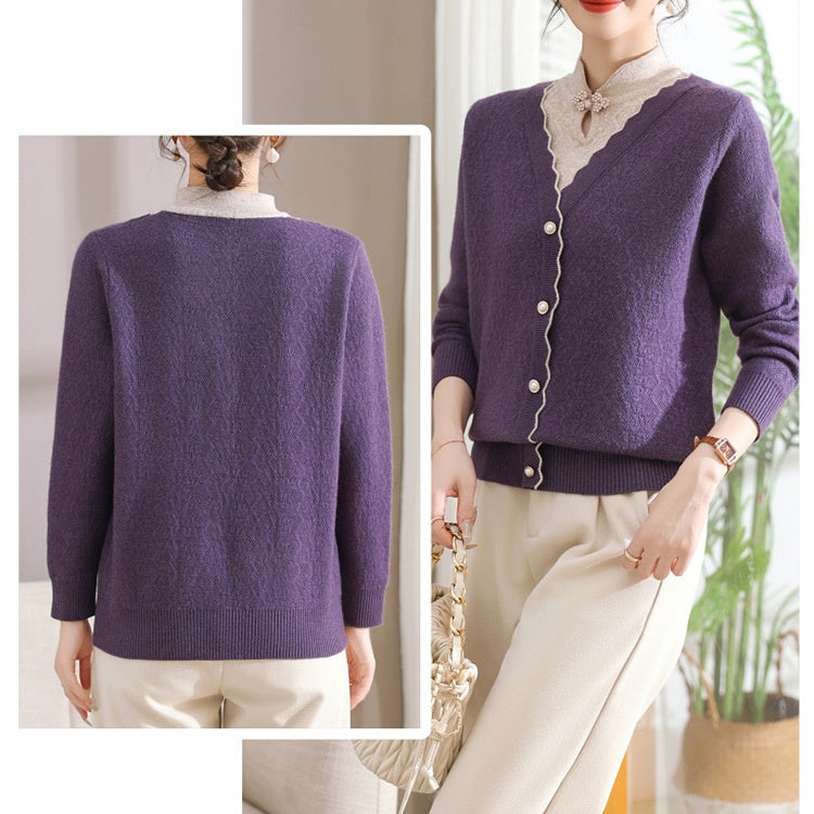 š„2025 HOT SALEš„ Women's Casual Warm Long Sleeve Knit Sweater