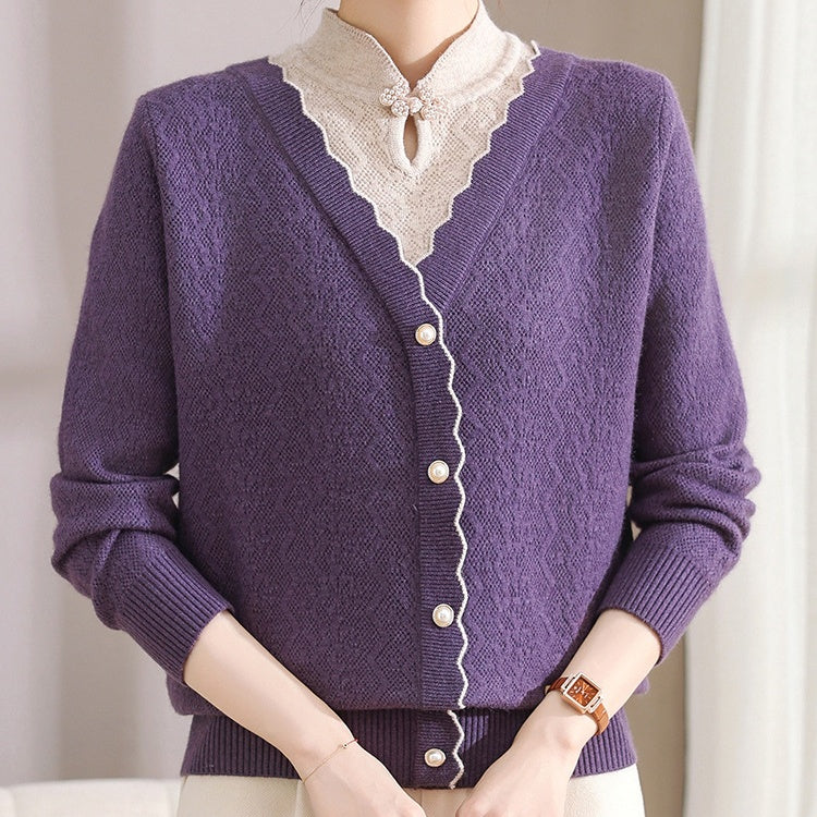 š„2025 HOT SALEš„ Women's Casual Warm Long Sleeve Knit Sweater