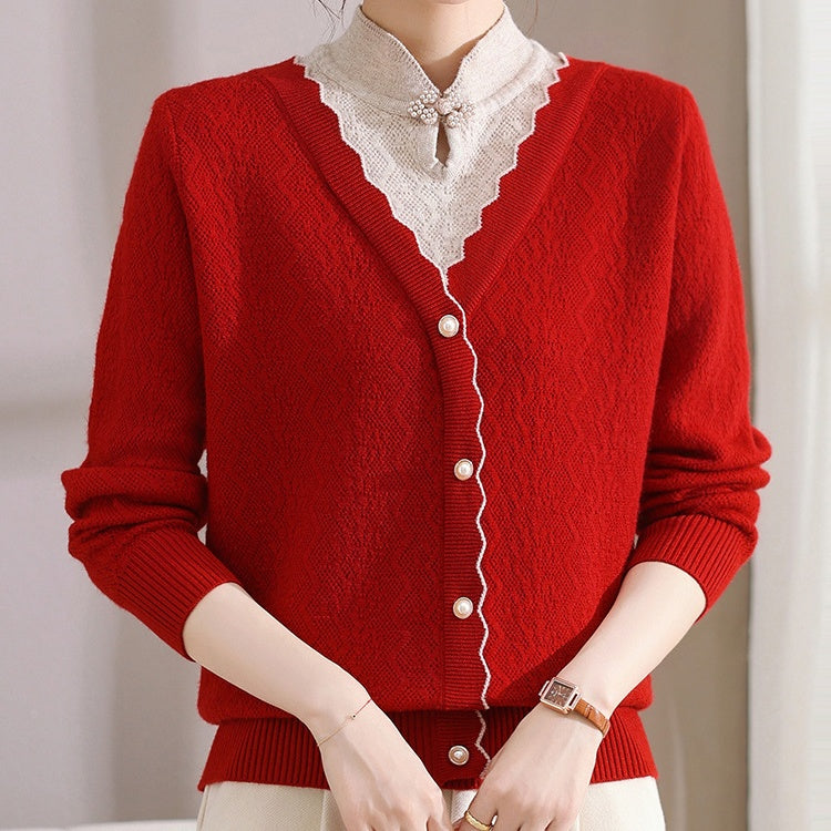 š„2025 HOT SALEš„ Women's Casual Warm Long Sleeve Knit Sweater