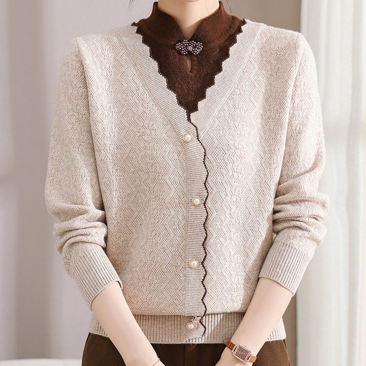 š„2025 HOT SALEš„ Women's Casual Warm Long Sleeve Knit Sweater