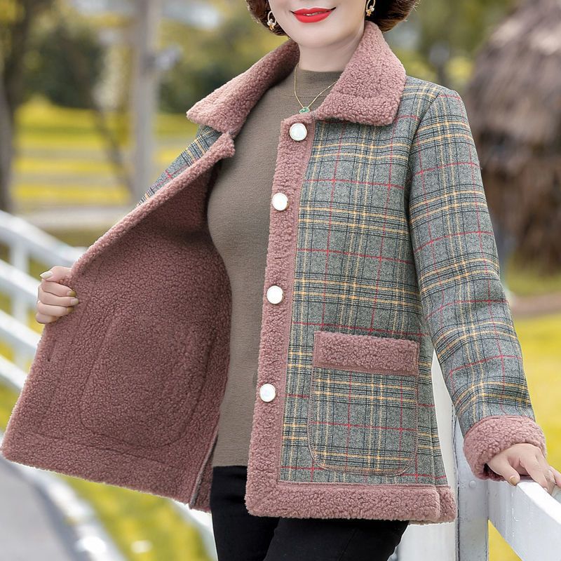 ❄️Winter Specials❄️ Warm Women's Thickened Plaid Jacket