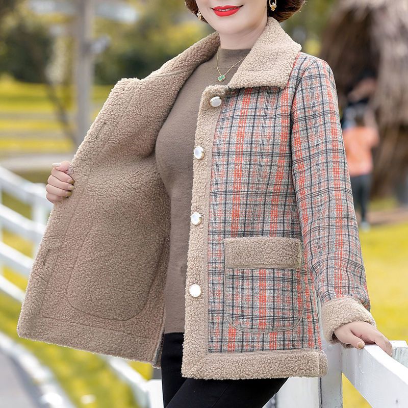 ❄️Winter Specials❄️ Warm Women's Thickened Plaid Jacket