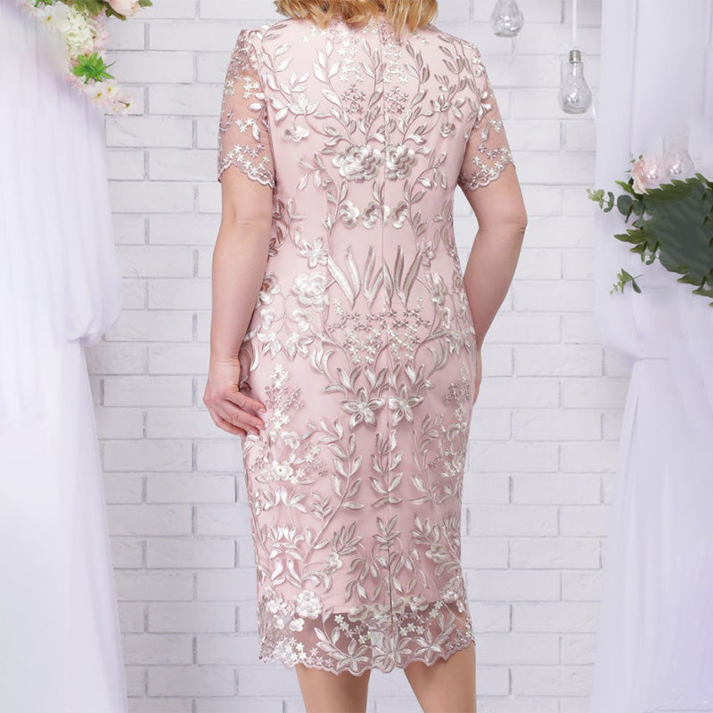 🌸Spring Specials🌸 Plus Size Embroidered Cocktail Dress