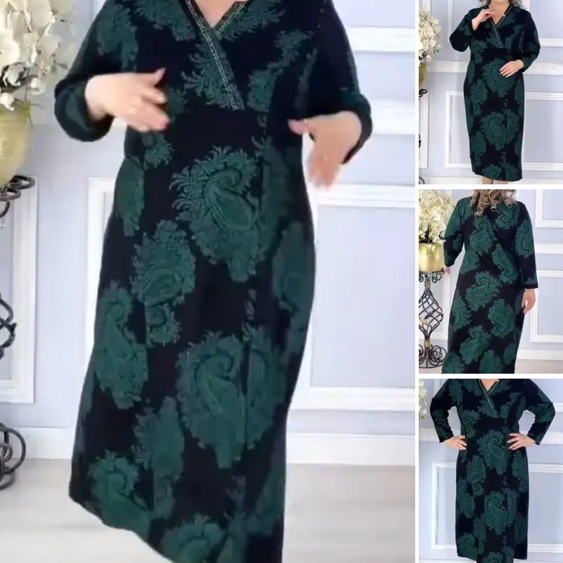 🌸Spring Specials🌸 Plus Size V-Neck Midi Dress