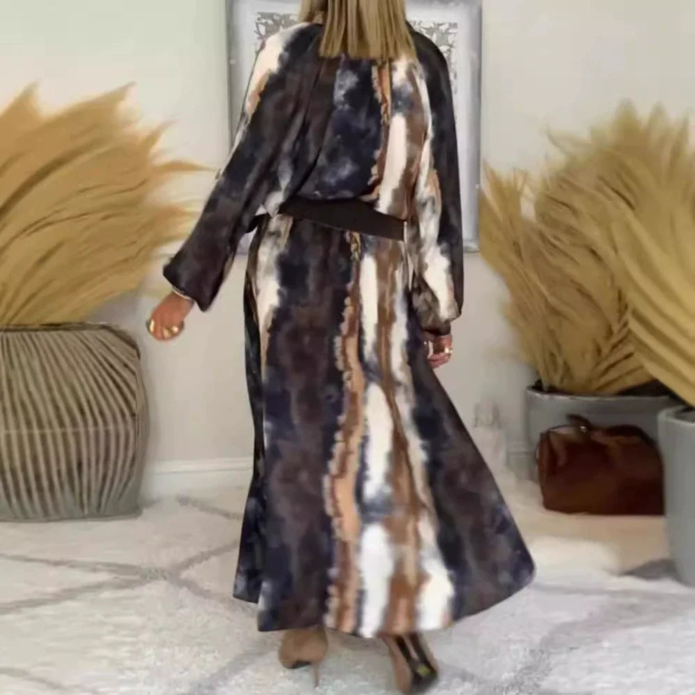 🌸Spring Specials💐 Tie-Dye Elegance Maxi Dress