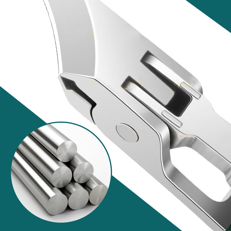 💅Anti-Splash 25° Slant Edge Nail Clipper 3-Piece Set