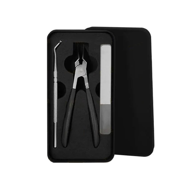 💅Anti-Splash 25° Slant Edge Nail Clipper 3-Piece Set