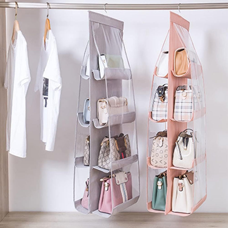 ⏳Time-limited Special⌛ Dustproof, Hanging Handbag Organizer – Foldable and Washable