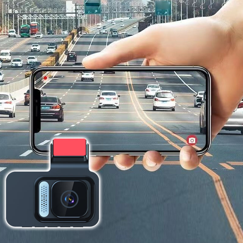 🎥300-degree coverage🚗1080P WiFi Dual Dash Cam with Night Vision