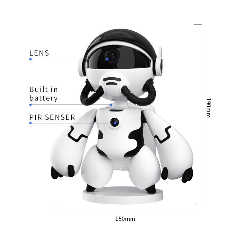 š„2025 HOT SALEš„ Low-Power Robot Real-Time Monitoring Camera