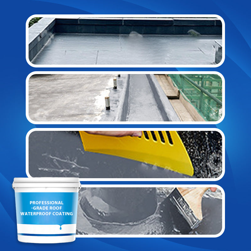 💯 Professional-Grade Roof Waterproof Coating