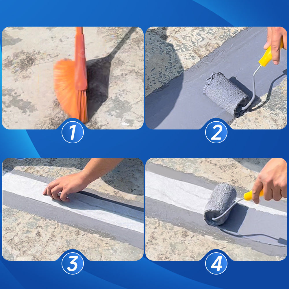 💯 Professional-Grade Roof Waterproof Coating