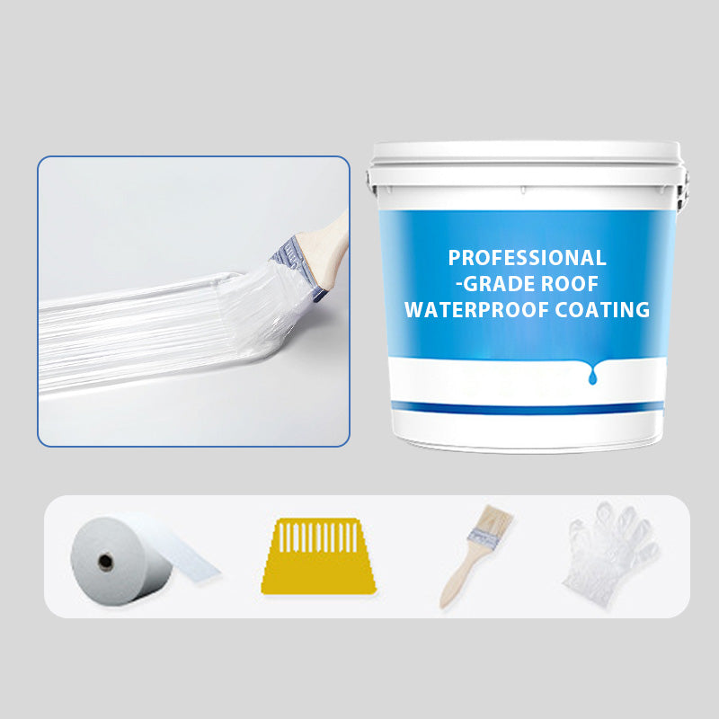 💯 Professional-Grade Roof Waterproof Coating